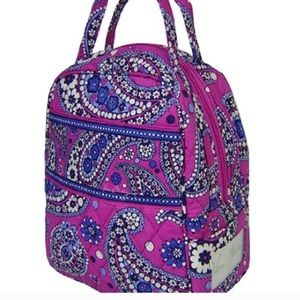 RETIRED VERA BRADLEY BOYSENBERRY LUNCH BAG (NWOT)